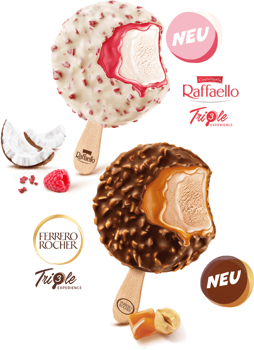 Triple Experience von Raffaello und Ferrero Rocher