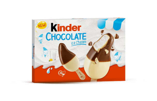 4er-Packung kinder Schokolade Eis